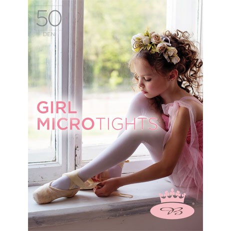 Punčochové kalhoty dívčí GIRL MICRO tights BISCAY BAY Lady B 121848 L-11