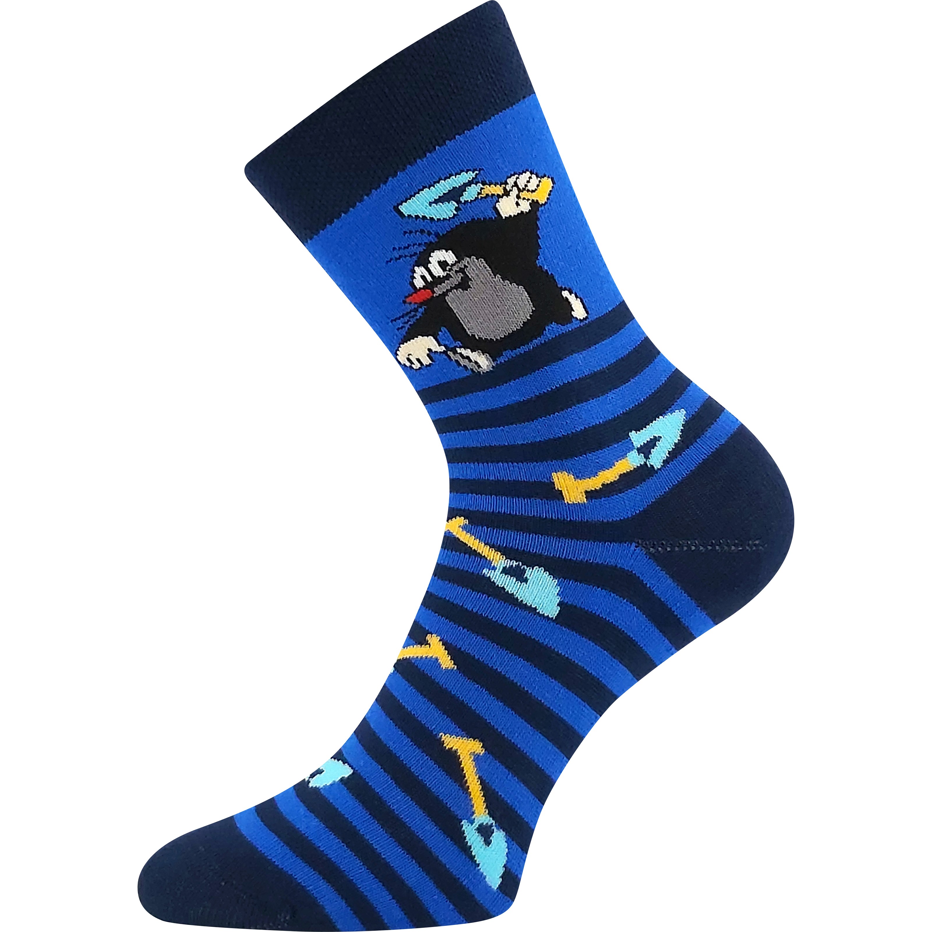 Ponožky dětské froté KRTEK obrázkové chlapecké (3 páry) BOMA 126338 L-11