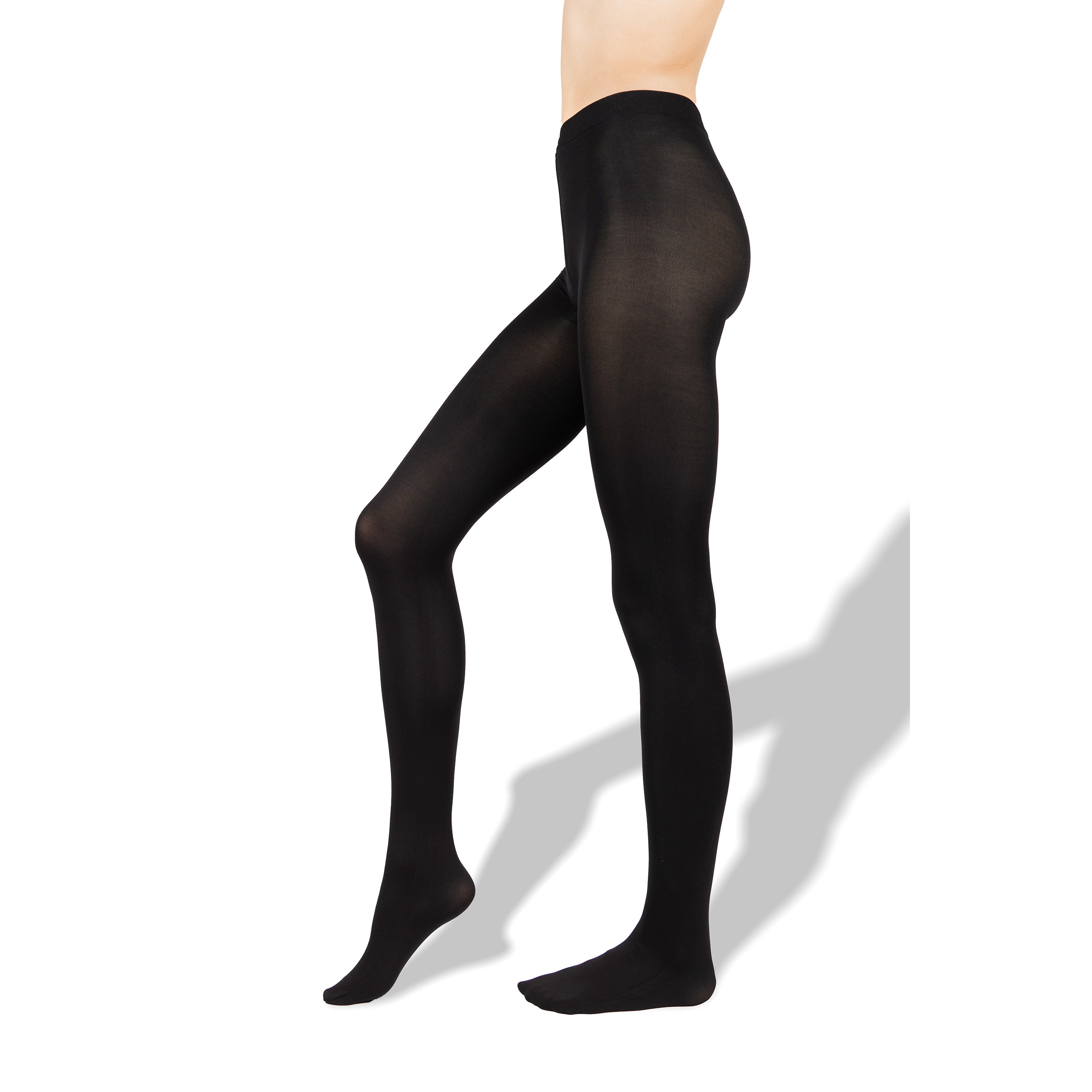 Punčochové kalhoty silné MICRO tights NERO Lady B 122803 L-11
