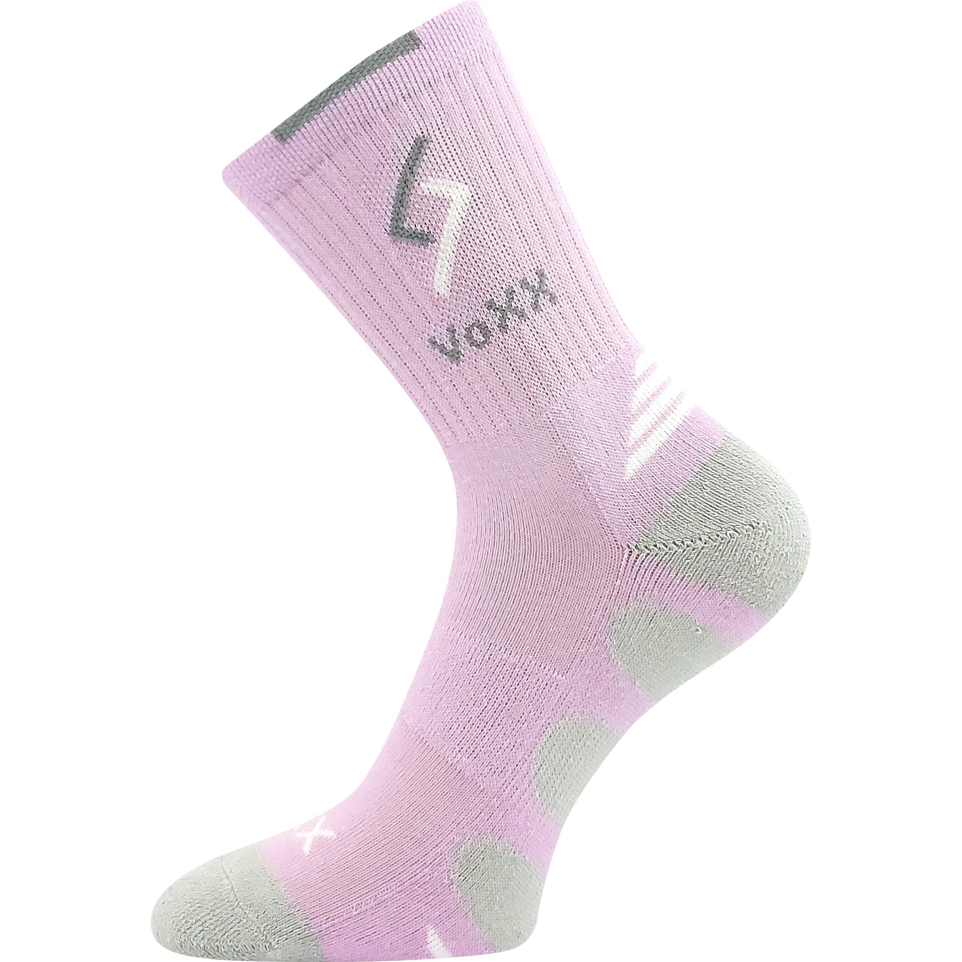 Ponožky dětské sportovní TRONIC bavlněné DÍVČÍ (3 páry) VoXX 122932 L-11