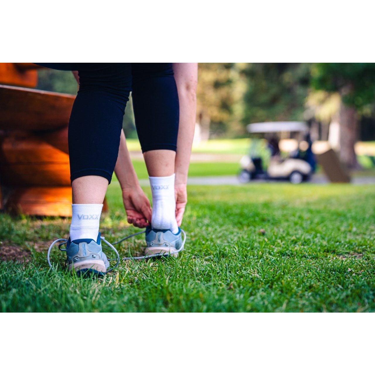 Ponožky krátké sportovní z merino TWARIX SHORT s ionty stříbra BÍLÉ VoXX 121805 L-11