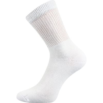 Ponožky trekingové 012-21-43 I froté BÍLÉ