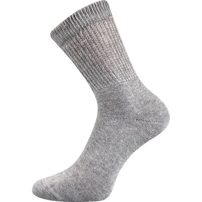 Ponožky trekingové 012-21-43 I froté SVĚTLE ŠEDÉ