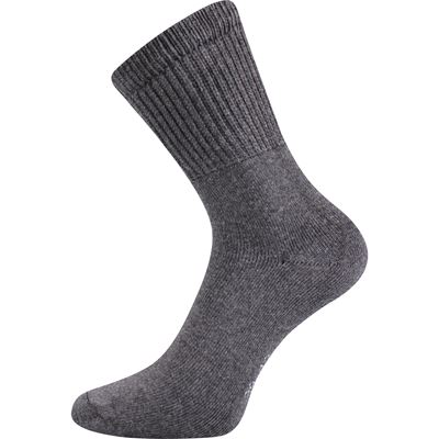 Ponožky trekingové 012-21-43 I froté TMAVĚ ŠEDÉ