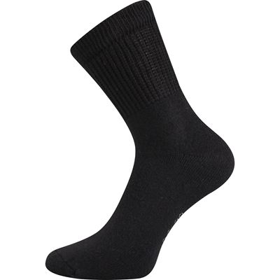 Ponožky trekingové 012-21-43 I froté ČERNÉ