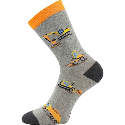 Ponožky dětské FILIP 06 ABS obrázkové MIX CHLAPECKÉ (3 páry)