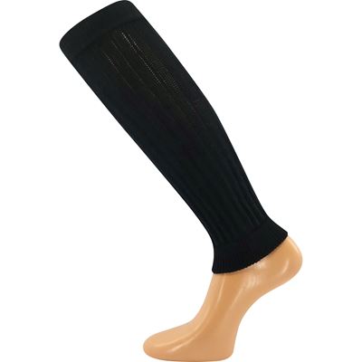 Ponožky - návleky na lýtko sportovní AEROBIC na fitness ČERNÉ