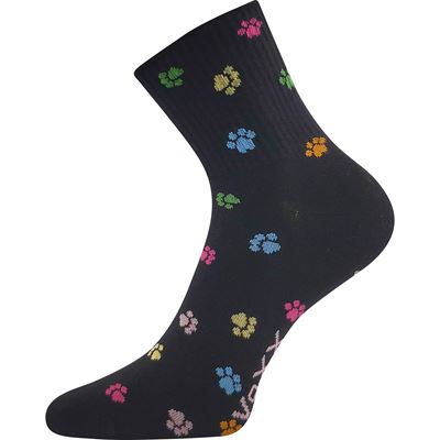 Ponožky dámské letní AGAPI s obrázky TLAPEK