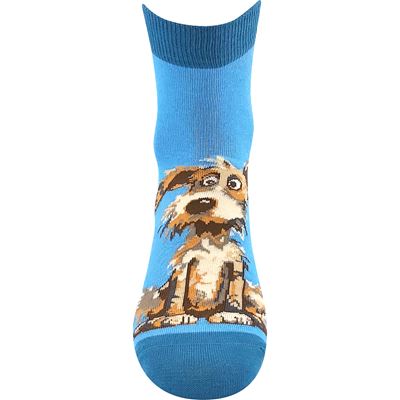 Ponožky dámské letní ALÍK 01 s pejsky MIX B (3 páry)