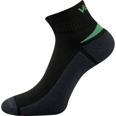Ponožky sportovní ASTON s ionty stříbra ČERNÉ