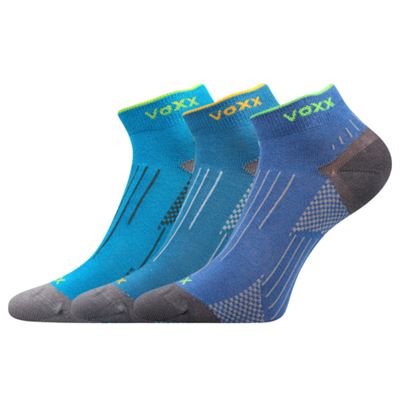 Ponožky dětské sportovní slabé AZULIK chlapecké (3 páry)