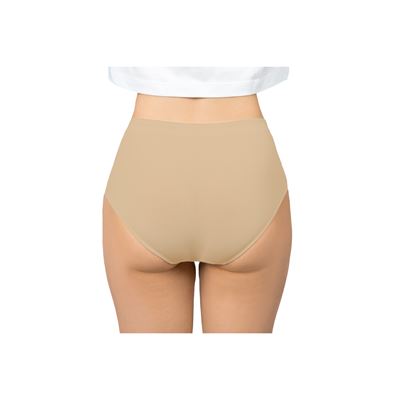 Kalhotky dámské BAMBOO SEAMLESS 004 bambusové BEIGE (béžové)