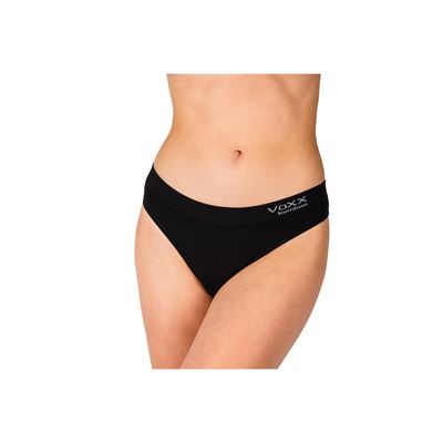 Kalhotky dámské BAMBOO SEAMLESS 006 bambusové BLACK (černé)