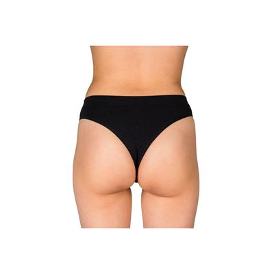 Kalhotky dámské BAMBOO SEAMLESS 006 bambusové BLACK (černé)
