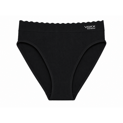 Kalhotky dámské BAMBOO SEAMLESS 007 bambusové BLACK (černé)