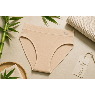 Kalhotky dámské BAMBOO SEAMLESS 007 bambusové BEIGE (béžové)