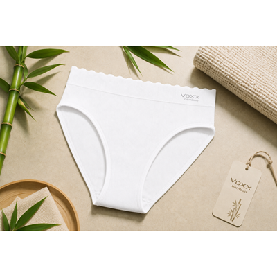 Kalhotky dámské BAMBOO SEAMLESS 007 bambusové WHITE (bílé)