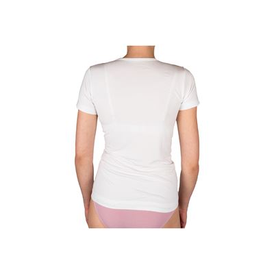 Tričko spodní dámské bambusové BAMBOO SEAMLESS 014 bezešvé WHITE (bílé)