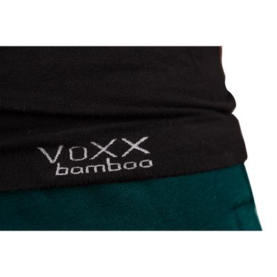 Tričko spodní pánské bambusové BAMBOO SEAMLESS 021 bezešvé BLACK (černé)
