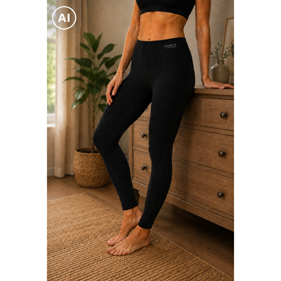 Legíny dámské BAMBOO SEAMLESS 040 bambusové BLACK (černé)
