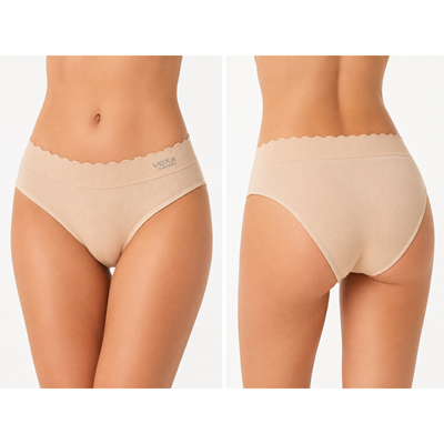 Kalhotky dámské BAMBOO SEAMLESS 007 bambusové BEIGE (béžové) VoXX 127538 4