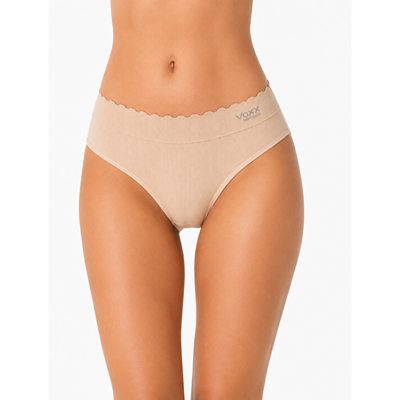Kalhotky dámské BAMBOO SEAMLESS 007 bambusové BEIGE (béžové) VoXX 127538 3
