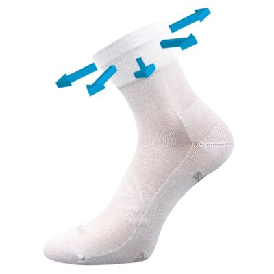 Ponožky sportovní bambusové BAERON bílé