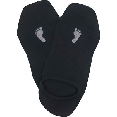 Ponožky anatomicky tvarované BAREFOOT SNEAKER neviditelné ČERNÉ (3 páry)
