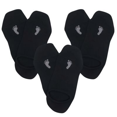 Ponožky anatomicky tvarované BAREFOOT SNEAKER neviditelné ČERNÉ (3 páry)