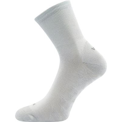 Ponožky sportovní bambusové BENGAM s masážním chodidlem SVĚTLE ŠEDÉ