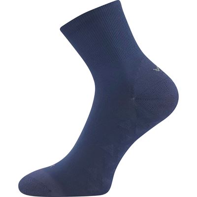 Ponožky sportovní bambusové BENGAM s masážním chodidlem TMAVĚ MODRÉ