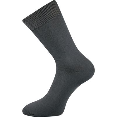 Ponožky pánské slabé BLAŽEJ 100% bavlněné TMAVĚ ŠEDÉ