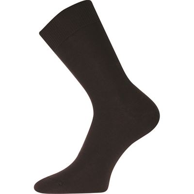 Ponožky pánské slabé BLAŽEJ 100% bavlněné HNĚDÉ