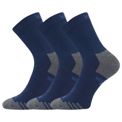 Ponožky sportovní z BIO bavlny BOAZ tmavě modré