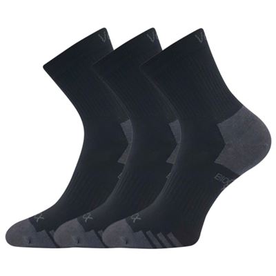 Ponožky sportovní z BIO bavlny BOAZ černé