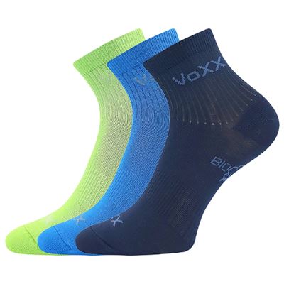 Ponožky dětské sportovní z BIO bavlny BOBBIK chlapecké (3 páry)