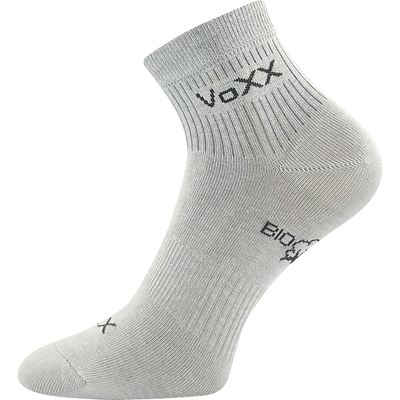 Ponožky sportovní z BIO bavlny BOBY světle šedé