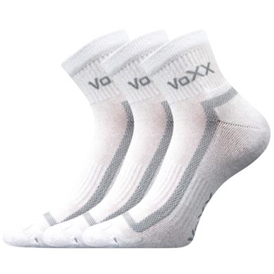 Ponožky sportovní CADDY B bavlněné 3pack BÍLÉ