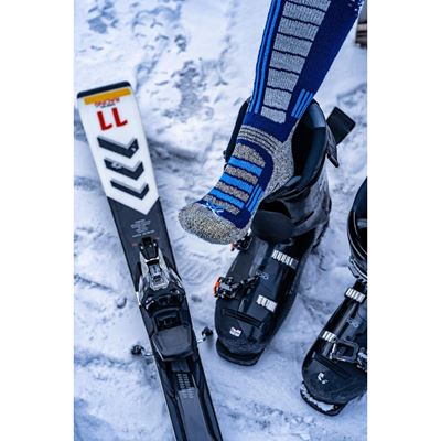 Podkolenky zimní lyžařské CARVING tmavě modré