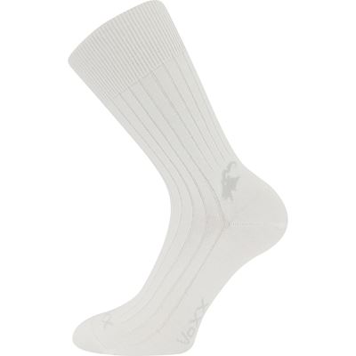 Ponožky bavlněné CASHMERE LOVE s kašmírem a ionty stříbra BÍLÉ (3 páry)