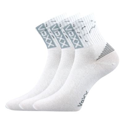 Ponožky bavlněné sportovní CODEX bílé (3 páry)
