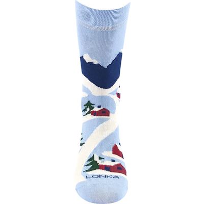 Ponožky slabé vánoční DAMERRY obrázkové s HORAMI