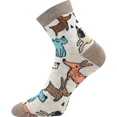 Ponožky dětské DEDOTIK letní DÍVČÍ mix D (3 páry)