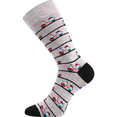 Ponožky pánské vtipné DEPATE s obrázky VESPA
