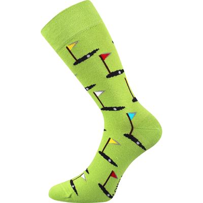 Ponožky pánské vtipné DEPATE s obrázky GOLF