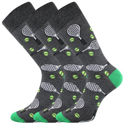 Ponožky pánské vtipné DEPATE s obrázky TENIS