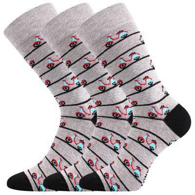 Ponožky pánské vtipné DEPATE s obrázky VESPA