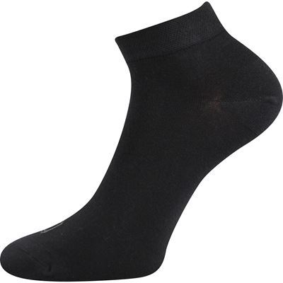 Ponožky nízké bambusové DESI černé