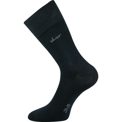 Ponožky bavlněné DESILVE s ionty stříbra TMAVĚ MODRÉ (3 páry)