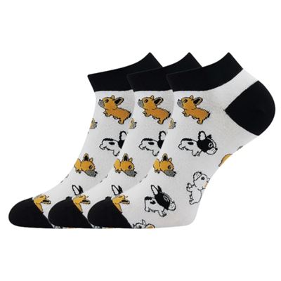 Ponožky barevné DEWOW s obrázky PEJSKŮ